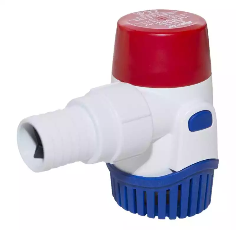 Paiement Sécurisé Pompe de cale immergeable Rule 1100 69 L/min 12V Non auto sortie 25 et 29 mm