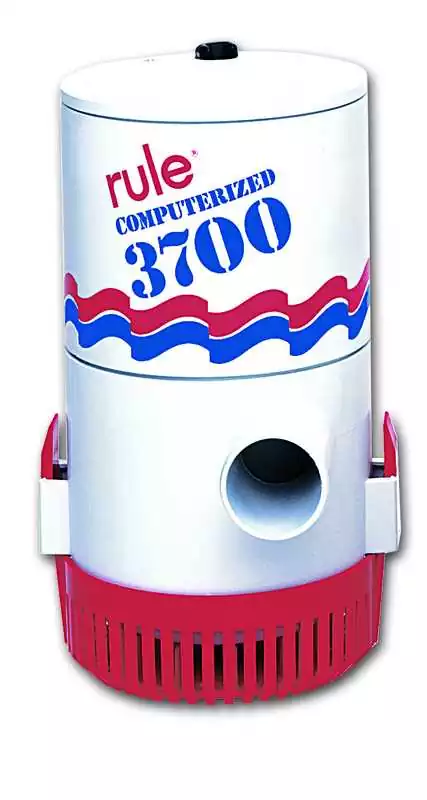 Seulement Aujourd'hui Pompe de cale RULE débit 14010 L/H 24V Non automatique sortie 38mm 6,9 Ampères