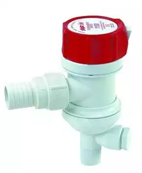 Pompe Rule pour viviers 12V 401FC 1893L/H 32 L/min sortie droite 19mm Populaire