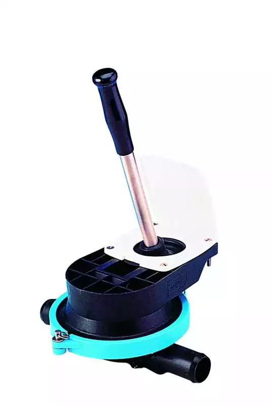 Dernier Modèle Pompe de cale à bras Amazon Thrudeck levier amovible débit 50L/mn sortie 38mm