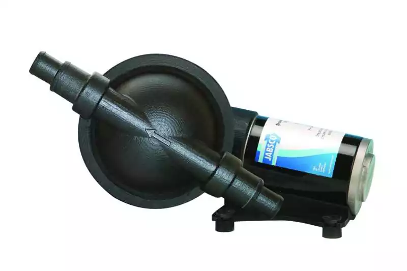 Expédié Aujourd'hui Pompe évacuation de douche 18 L/min tête de pompe orientable 24V raccords 19 mm