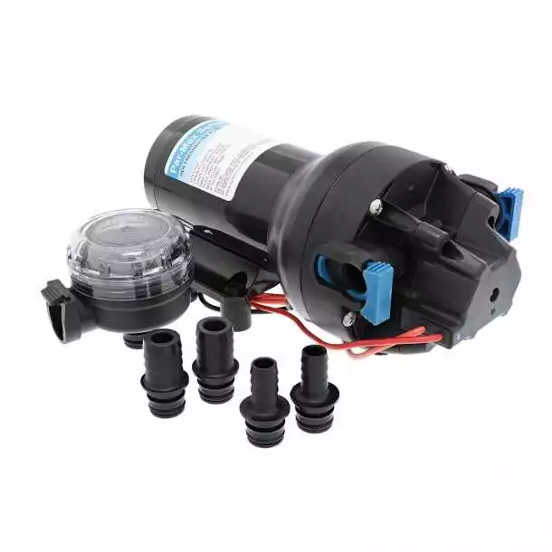 Groupe d‘eau Par-Max HD5 12V 19 L/min 2.8 bar pour 4 à 5 robinets Vente Flash