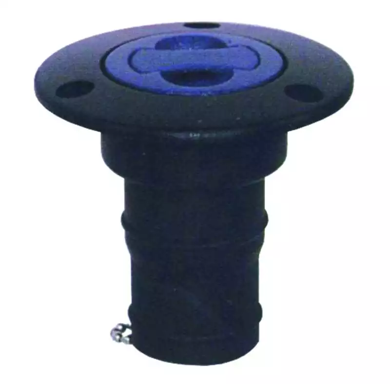 Nables plastiques noire pour tuyau diamètre 35-38 mm bouchon bleu Retour Gratuit
