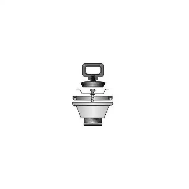 Produit De Marque Bonde droite diamètre 32mm avec bouchon diamètre 53.5/58mm