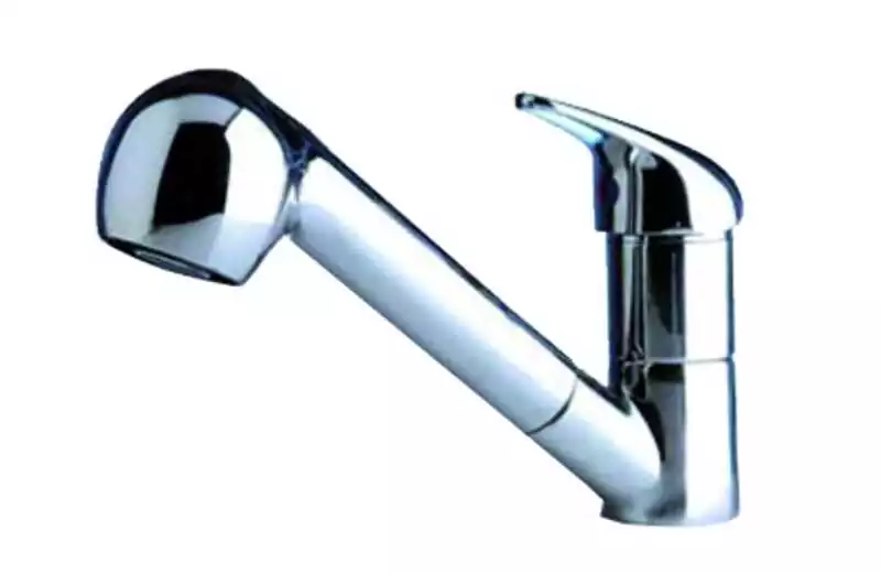 Must-Have Mitigeur d‘évier avec douchette réglable 1.50m trou 45mm raccordement 3/8 mâle
