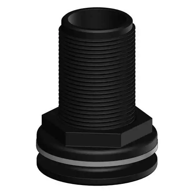Solde Passe-coque 1" 1/2 pouces BSP diamètre intérieur 37mm NOIR