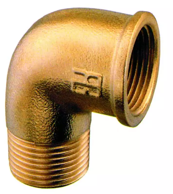 Raccord coudé 90 degrés 1" Male Femelle 25/25 mm Haute Qualité