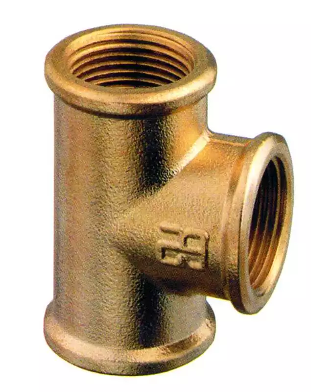 Raccord en Té Laiton Femelle 1" 25/25/25mm Prix Cassé