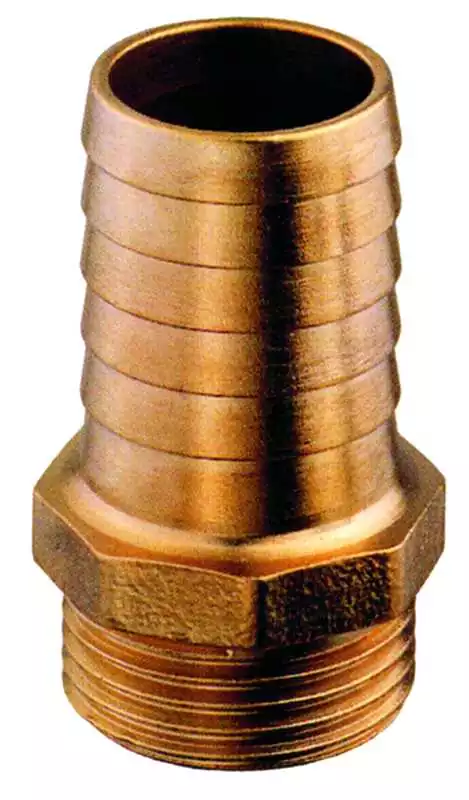 Retour Gratuit Raccord cannelé laiton 3/8" diamètre intérieur 15mm pour tuyau souple