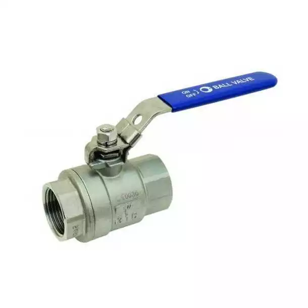 Vanne 1/4 tour 2 voies femelle / femelle sphère inox diamètre 1/4" diamètre 8 x 13mm Vente Flash