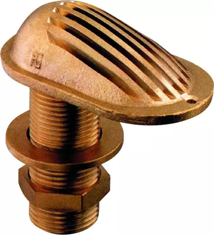 Jusqu'à Épuisement Des Stocks Passe-coques à crépine laiton 1"1/2 pouces diamètre 38mm Longueur 100mm