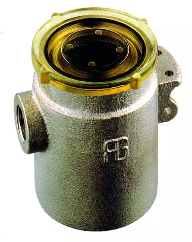 Prix Réduit Filtre eau de mer 3/4" Débit 4750 l/h Corps en laiton nickelé couvercle transparent