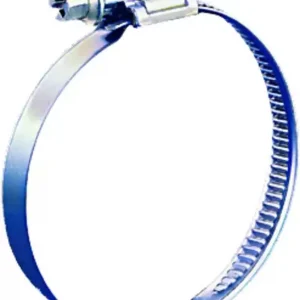 10 colliers inox à bandes pleines 100-120mm Largeur 12mm Dernier Modèle