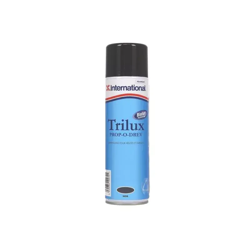 Antifouling Trilux Prop-O-Drev Noir 500ml hélices Aérosol embases hélices arbres Solde