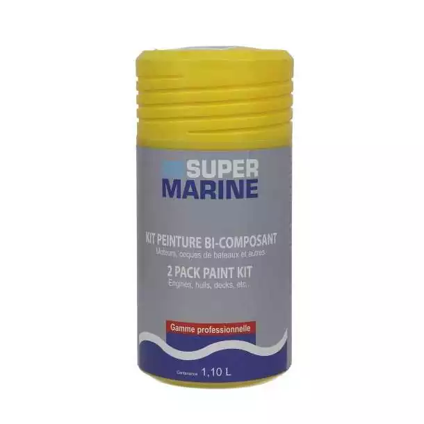 KIT Peinture marine 1.1L YANMAR Gris métal 87 Nouvelle Collection
