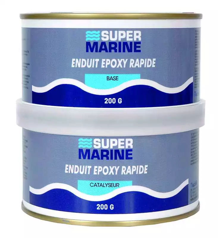 Mastic époxy à prise rapide 400Grs Epoxy coque osmose lest Bon Plan