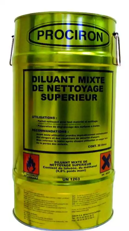 Jusqu'à Épuisement Des Stocks Diluant mixte Bidon de 25L solvants aromatique toluène et cétoniques