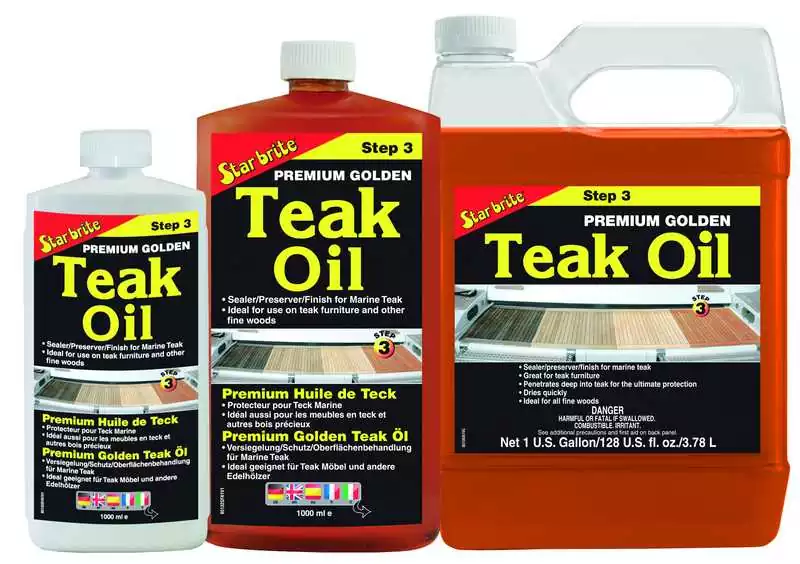 Prix Cassé Golden Premium huile de Teck 946ML protection du teck
