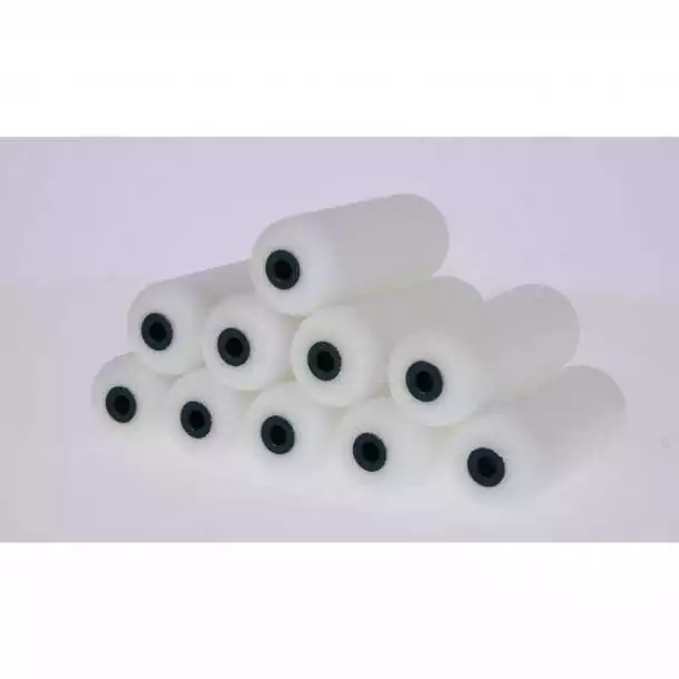 10 Rouleaux de rechange MOUSSE largeur 100 mm BOUT ROND pour laque Top Vente