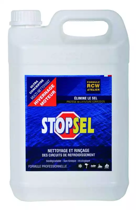 Produit De Marque STOPSEL RCW hivernage moteur rinçage circuits refroidissement bidon 5L