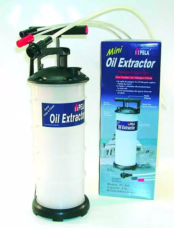 Nouvelle Collection Pompe de vidange manuelle par dépression 14 Litres avec tuyaux d‘aspiration