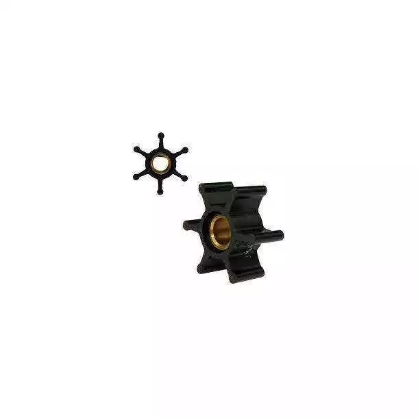Authentique Turbine Néoprène 8mm axe méplat 6 pales diamètre 32mm Origine 128176-42071