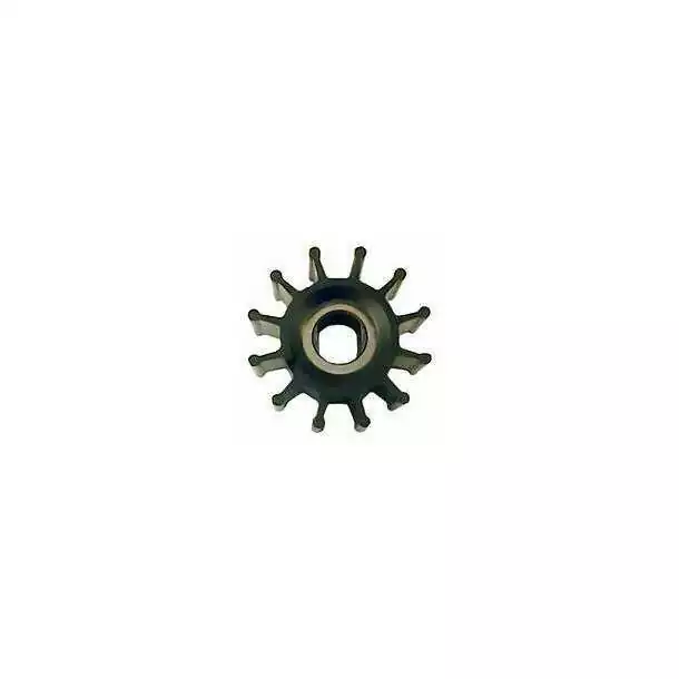Turbine 040 SP Néoprène 2FL 16mm axe méplat double 12 pales diamètre 57mm Haute Qualité