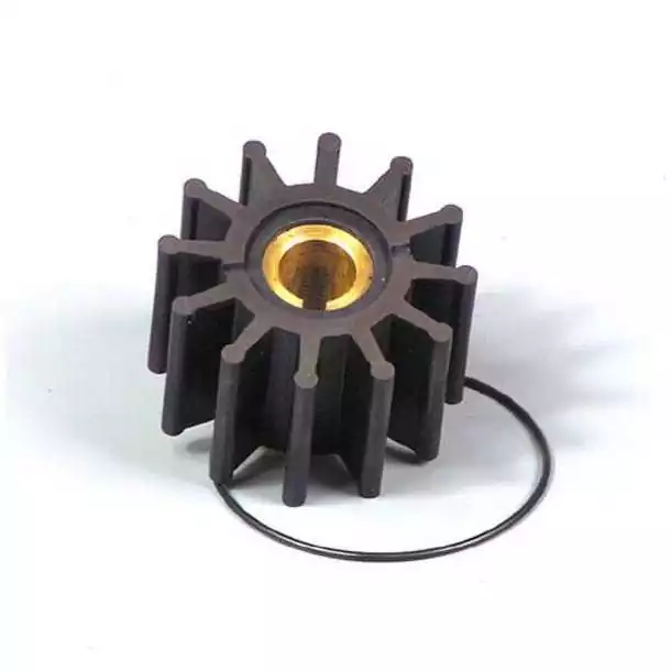 Prix Réduit Turbine Néoprène 16mm axe à clavette extérieure 12 pales diamètre 62mm