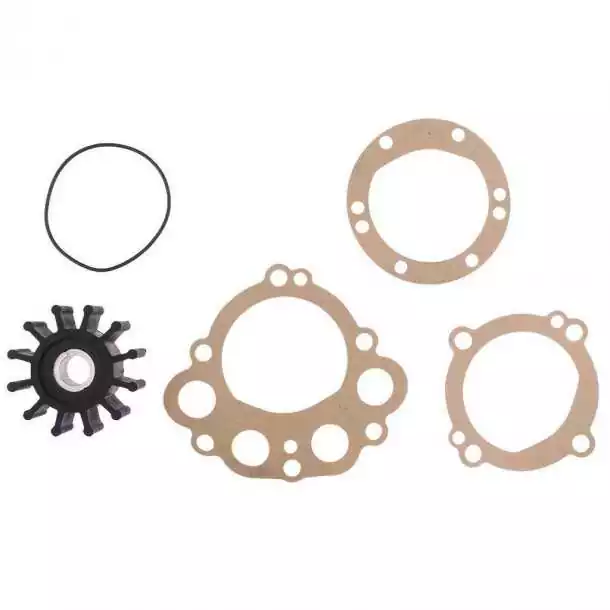 Dernier Modèle Kit Turbine Néoprène 12 pâles diamètre 57mm pour pompe E20 Crusader Onan Westerbeke