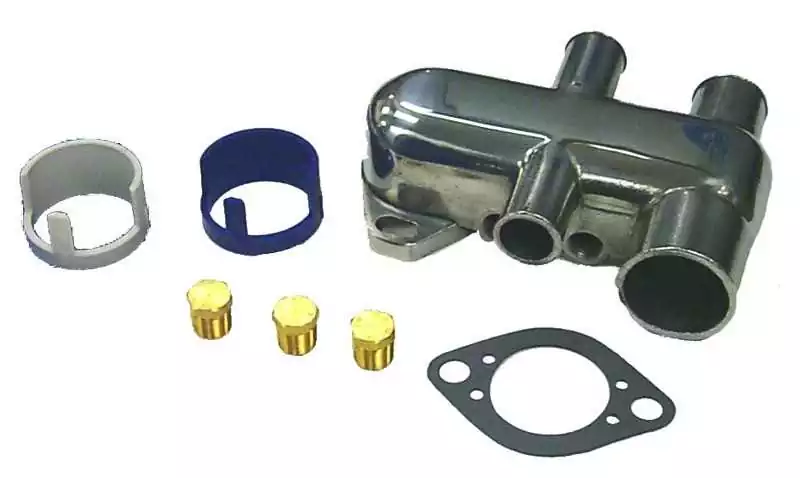 Logement thermostat inox Mercruiser origine Merc 860256A4 861006A 87290A4 Offre Exclusive