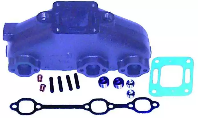 Collecteur tribord bâbord Mercruiser GM V6-3.8 4.3lt modèles 185R MR 205R MR Bon Plan