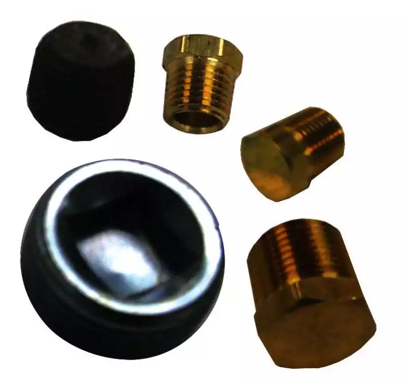 Expédié Aujourd'hui 3 Bouchons Laiton 1/4 NPT origine 22-36392