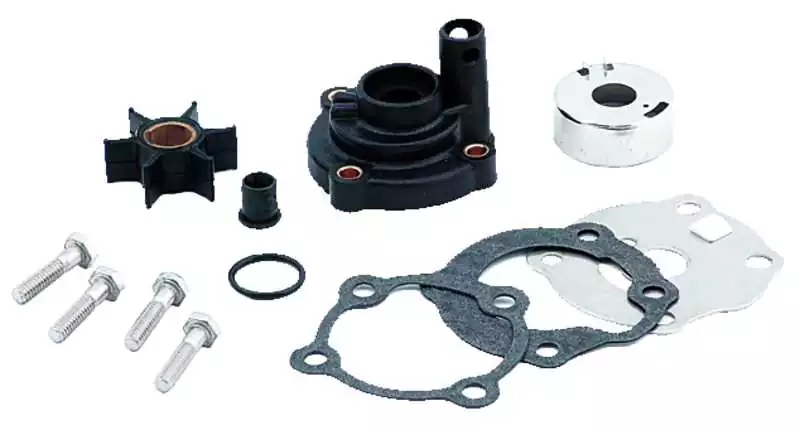 Meilleur Prix Kit de pompe à eau avec corps 14 à 28CV Johnson Evinrude 395270