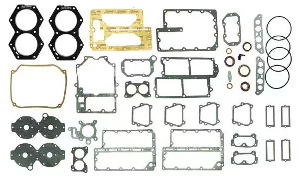 Pochette de joints rodage Johnson Evinrude 389553 439085 tête motrice Usine Directe
