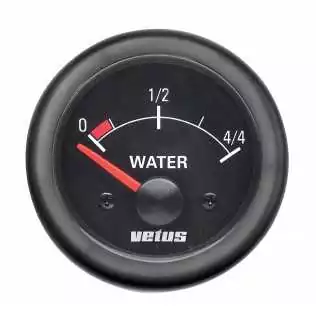 Acheter En Ligne Indicateur noir niveau d‘eau 12-24V trou d‘encastrement 52mm