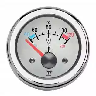Nouvelle Collection Thermometre blanc 24V 40-120°C trou d‘encastrement 52mm