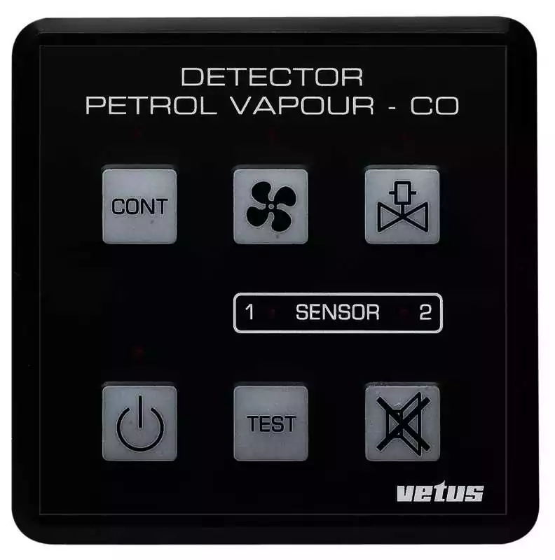 Paiement Sécurisé Détecteur de vapeurs d‘essence 12-24 Volts capteur inclus