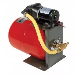 Top Vente Groupe d‘eau 12 Volts avec réservoir sous pression 19 litres 2.8 Bars raccord 19mm