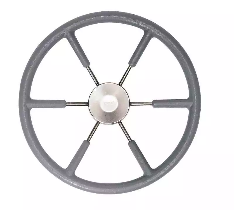 Volant noir diamètre 450mm revetue polyuréthane Retour Gratuit