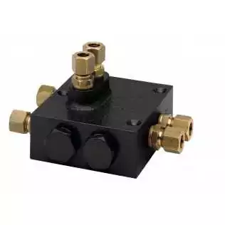 Solde Double clapet anti-retour sans raccords en combinaison avec vérins MTC