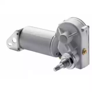 Expédié Aujourd'hui Moteur essuie-glace 12V arbre 50mm 2 vitesse et retour à l‘arret extrémité conique DIN