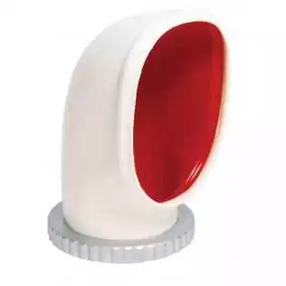 Manche à air YOGI 2 Ø125 mm – PVC rouge orientable avec collerette synthétique Acheter En Ligne