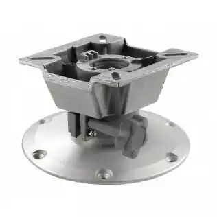 Pied de siege pivotant hauteur 130 mm Nouvel Arrivage