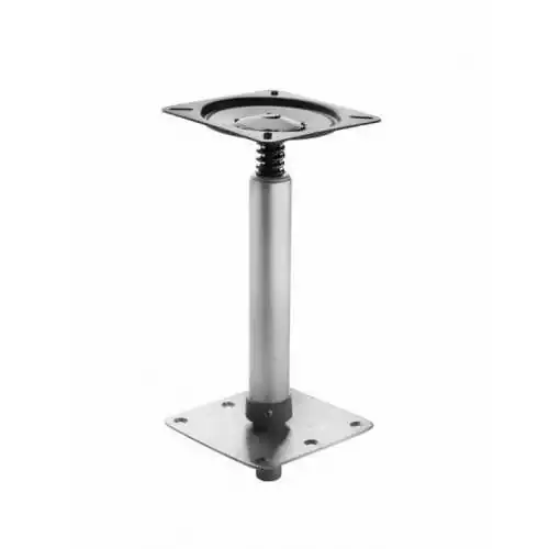 Pied de siege avec glissiere et connection rapide sur embase hauteur 57-74 cm Remise