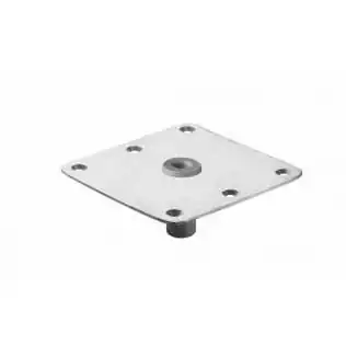 Authentique Embase pour connection filetée 174 x 174mm diamètre du trou 55mm