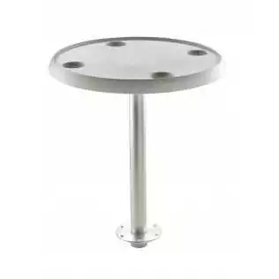 Table ronde 60 cm pied amovible hauteur 68 cm Vente Flash