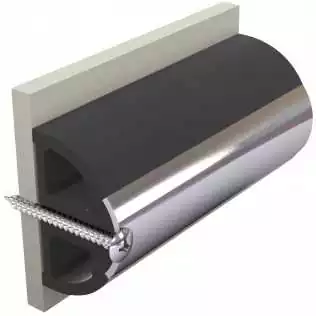 Commande En Gros Liston de protection en vinylique gris foncé HARO5S 50 x 34 mm rouleau de 20 m (prix par m)