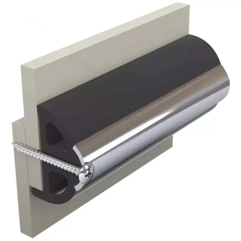 Pas Cher Liston de protection en vinylique blanc POLY4S 40 x 31 mm rouleau de 20 m (prix par m)