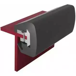 Liston gris foncé pour bateaux en acier 48 x 38 mm complet rouleau de 20 m (prix par metre) Meilleur Prix