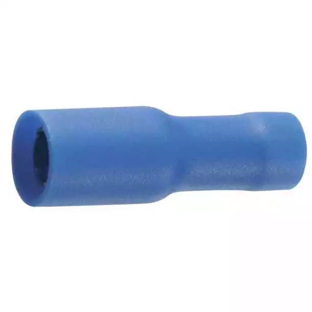 10 cosses DOUILLE diamètre 4mm Femelle Bleu câble 1,5-2,5 mm² Certifié